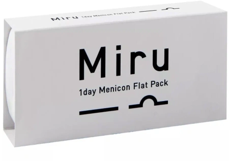 Контактные линзы MIRU Flat Pack Menicon Miru 1 day (30 линз) - фото, цена в интернет-магазине Мода-Оптик Архангельск